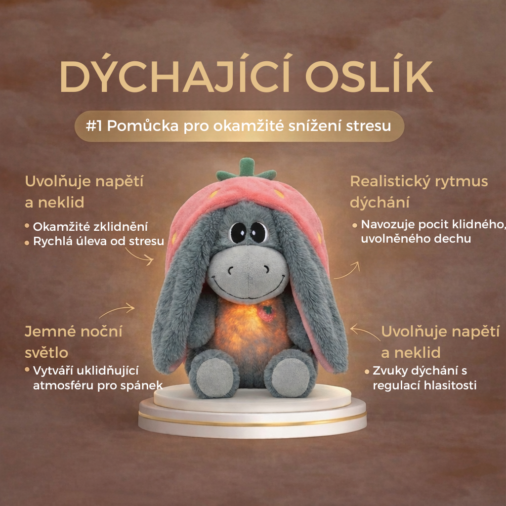 Tulísek™ – Dýchající plyšák